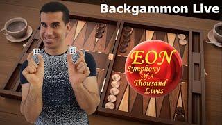 Backgammon Live Gameplay with 4 different boards (Athens, Koh Phangan, Hawaii, Sydney Jacoby)