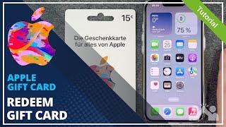 Apple Gift Card 2023 - Redeem in AppStore -  -  -  - Instruction |Tutorial