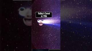 Halley’s Comet orbital period   #astronomy #space #comets