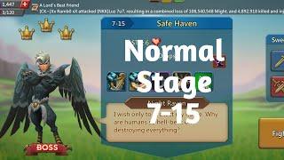 Lords mobile normal stage 7-15 f2p|Safe Heaven normal stage 7-15