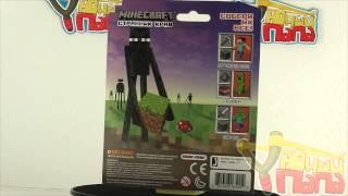 Фигурка Minecraft Enderman Странник края с аксессуарами 8см