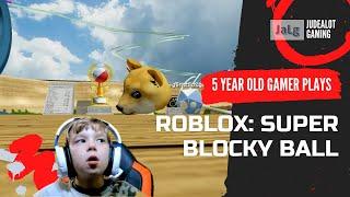 Jude plays Roblox: Super Blocky Ball