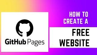 How to create a free website in 2023 | Github Pages | Free portfolio website