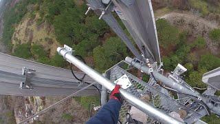 Cell Tower Technician, Boom Reinforcement