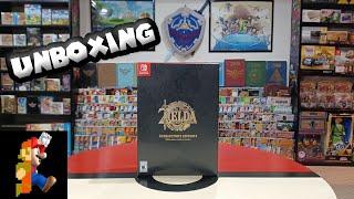 Unboxing The Legend of Zelda: Tears of the Kingdom Collector's Edition