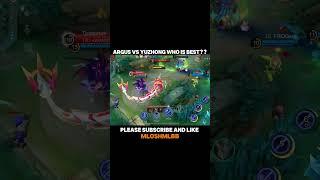 Yuzhong vs Argus Who is Best - YUZHONG GAMEPLAY-MLBB