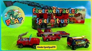 Feuerwehr - Verschiedene Spielzeug Feuerwehrautos für Kinder