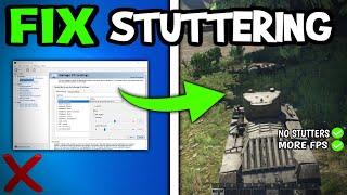 How To Fix War Thunder Fps Drops & Stutters (EASY)