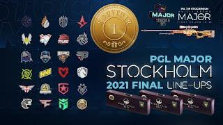 ЛУЧШИЕ СУВЕНИРНЫЕ НАБОРЫ PGL Major Stockholm 2021 ИНВЕСТИЦИИ В НОВЫЙ МАЖОР