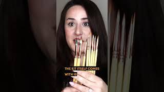 Craftamo Bamboo Brushes | A Review By @februaryrosedesigns #art #artist #shorts #youtubeshorts