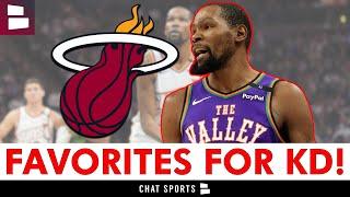 MAJOR Kevin Durant Update: Miami Heat FAVORITES To Land KD! Heat Rumors
