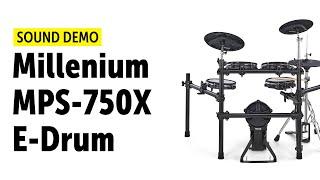 Millenium | MPS-750X | E-Drum | Sound Demo