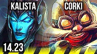 KALISTA & Leona vs CORKI & Sona (ADC) | BR Challenger | 14.23