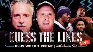 NFL Week 3 Reactions LIVE with Bill Simmons and Cousin Sal