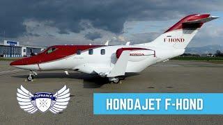 Частный самолёт HondaJet F-HOND. Деловая авиация. Аренда самолета