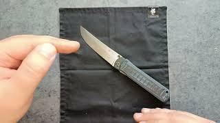Складной нож Whisper M390 StoneWash, на подшипнике от Kizlyar Supreme Обзор