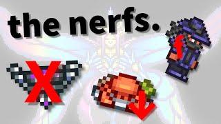 Terraria 1.4.4: A few nerfs