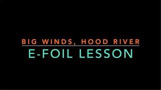 E-foiling lessons with BigWinds.com