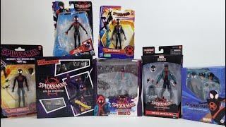 Spider-Man: MILES MORALES Into Across the Spider-Verse: сравнение фигурок по мультфильму