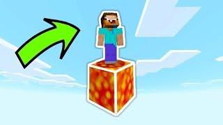 КАК ВЫЖИТЬ НУБУ НА 1 БЛОКЕ ЛАВЫ В МАЙНКРАФТ ? ТРОЛЛИНГ В MINECRAFT | ЗАЩИТА НУБА | МУЛЬТИК