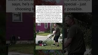 Dad Mows Ex-Wife's Lawn After 28 Years 