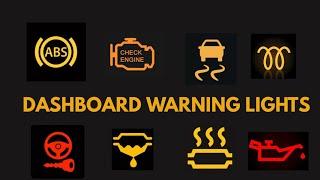 DASHBOARD WARNING LIGHTS! #checkengine #engine