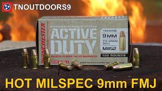 *HOT* MILSPEC 9mm FMJ:  Winchester M1152