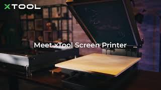 xTool Screen Printer -  Effortless Art Painting with Laser