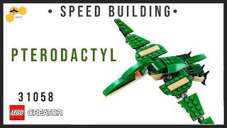 BEELD Lego Creator 31058 Pterodactyl Unboxing Speed Building