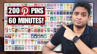 How I Create 200 Pinterest Pins In Just 60 Minutes: Make Pinterest Pins Faster (FOLLOW ALONG!)