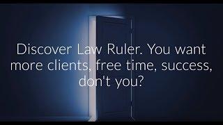 Law Ruler - How to Increase Sign Ups at Your Firm - #1 Legal CRM