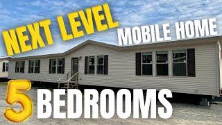 NEXT LEVEL 5 bedroom mobile home! HUGE house and rooms like I've never seen! Home Tour