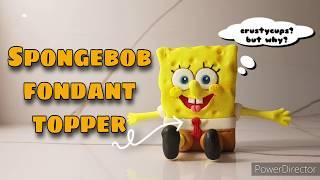 Spongebob fondant topper