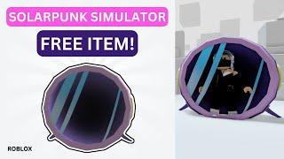 How To Get The READY TO LAUNCH SPACESHIP BODY In Solarpunk Simulator | Free UGC | Roblox