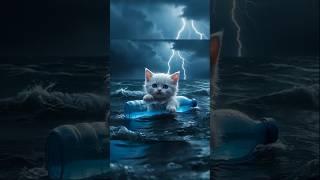 "Lost in the Storm: The Kitten Who Refused to Give Up"|Upload by FCC#EmotionalStory #LostKitten