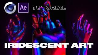 Iridescent chrome art in Cinema 4D and Octane [Tutorial]