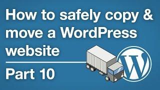 How to copy & move a WordPress site - Running the Duplicator installer - Part 10