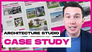 Modern Architecture Studio Case Study | Branding, Web Design, Marketing