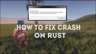 How To Fix Rust & any other games from not launching properly!!!!!