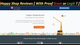 Happy Shop Reviews [ With Proof Scam or Legit ? ] ! Happy Shop ! Happy-Shopping Com Reviews