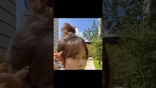 Curtain Bangs Hack  #shortsfeed #try #hairstyle #subscribe #hack #cute #viralshort #trendingsong