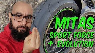 Mitas Sport Force +EV , prima impressione  - Coste Sant'Eusebio #motovlog