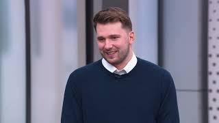 Luka Doncic joins the Inside the NBA studio | January 25, 2024