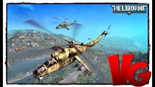 Heliborne [60Fps ULTRA] Обновление 0.86.1 - Онлайн Игра про вертолеты бесплатно