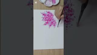 [아크릴화]꽃다발 그리기