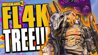 FL4K's New Skill Tree in ACTION! - Full Tree Reveal & Breakdown! | Borderlands 3