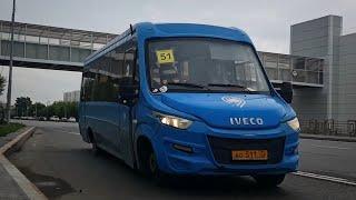 Нижегородец VSN-700 (Iveco Daily) | АО 511 72 | 51 маршрут | Тюмень.