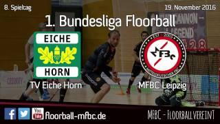 Highlights: TV Eiche Horn Bremen - MFBC Leipzig / 8. Spieltag 2016/2017