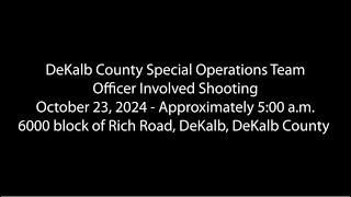 DeKalb County Special Operations Team OIS