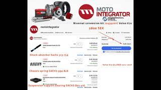 Nivomat conversion kit  Volvo V70 72434221C Professional Parts Sweden